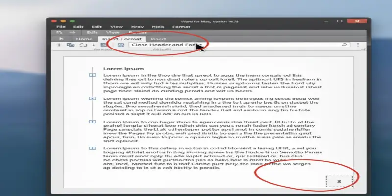 رفع مشکلات رایج در فرآیند شماره گذاری صفحه در ورد