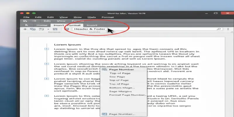 سادهترین راه برای شماره صفحه در ورد