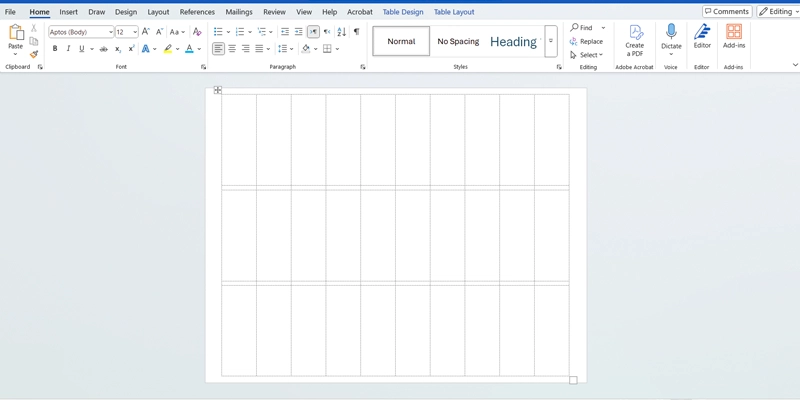 استفاده از چند لیبل در یک صفحه ورد
