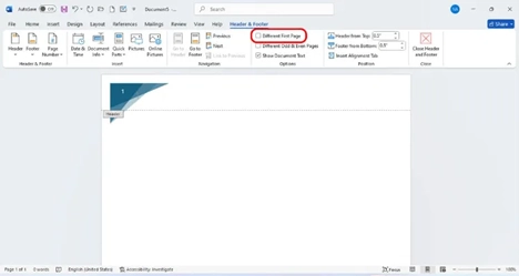 ایجاد سربرگهای برای صفحه اول