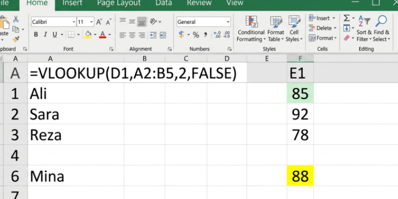 مقایسه VLOOKUP و XLOOKUP: بالاخره کدوم بهتره؟