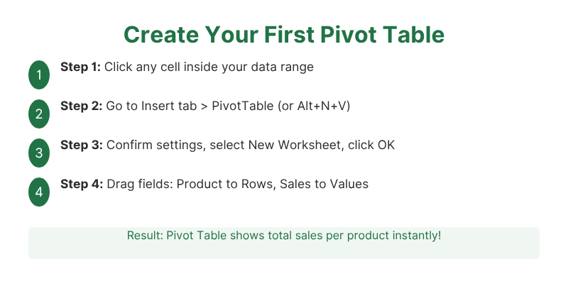آموزش Pivot Table در اکسل