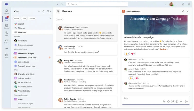 آموزش Microsoft Teams برای جلسات آنلاین و کار تیمی